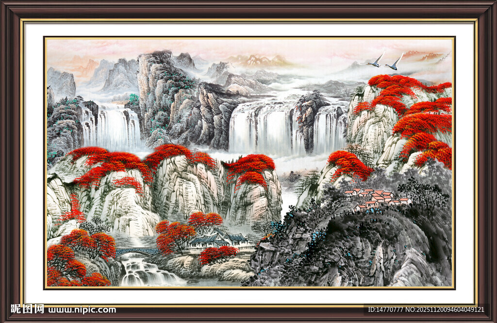 山水画 