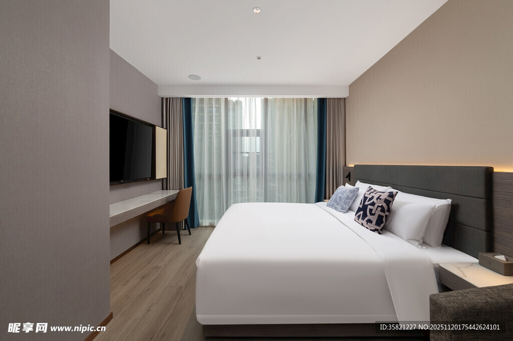 现代简约风格酒店客房