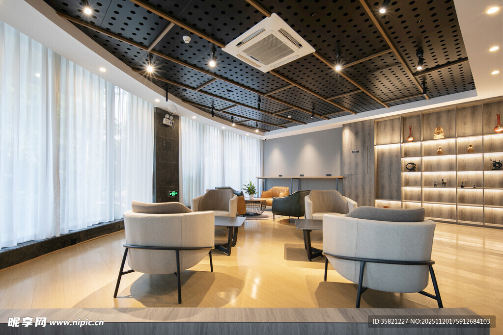 现代简约风室内休闲空间