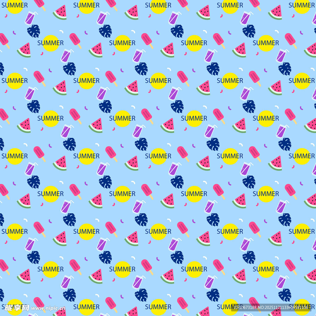 多彩几何图案背景