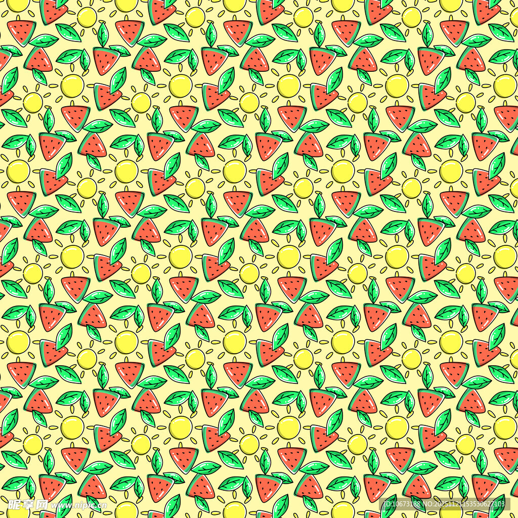 花卉图案背景纹理设计