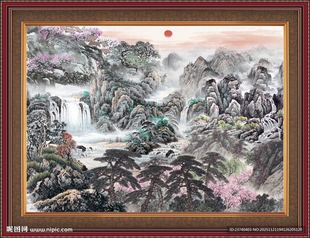 山水画 