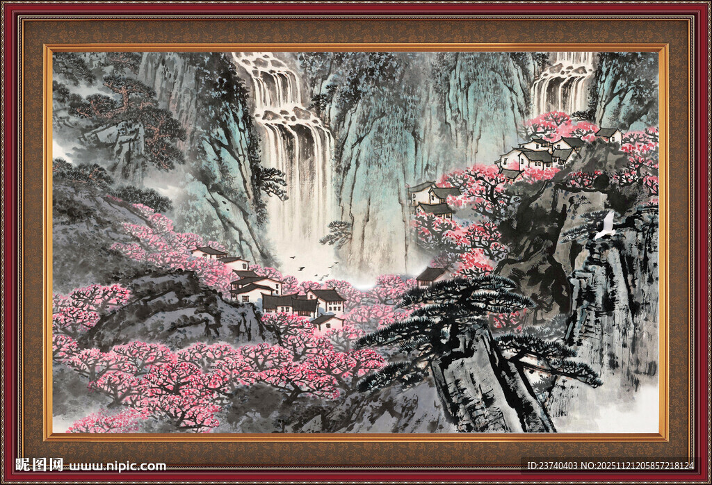国画山水画