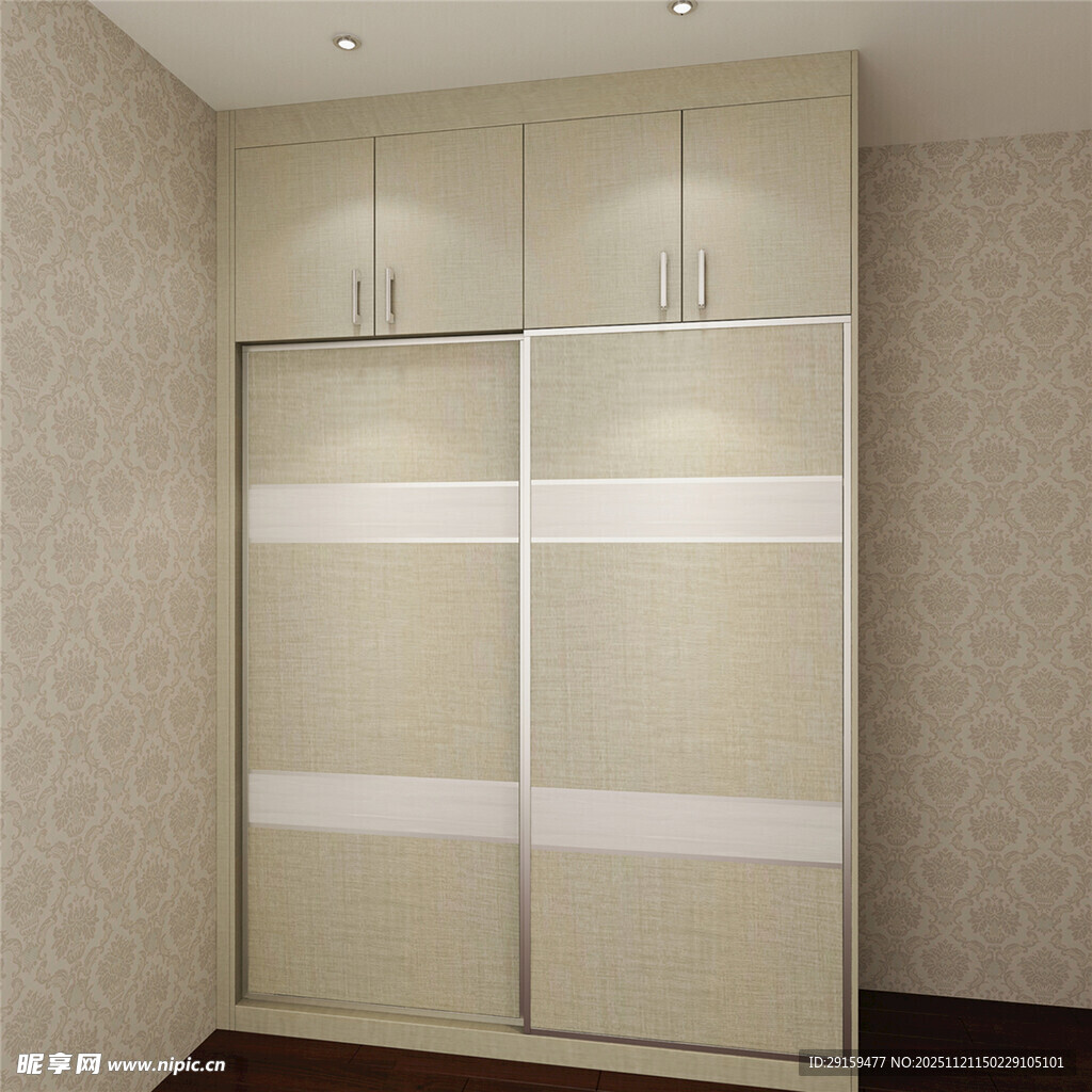 简约现代风格的衣柜设计