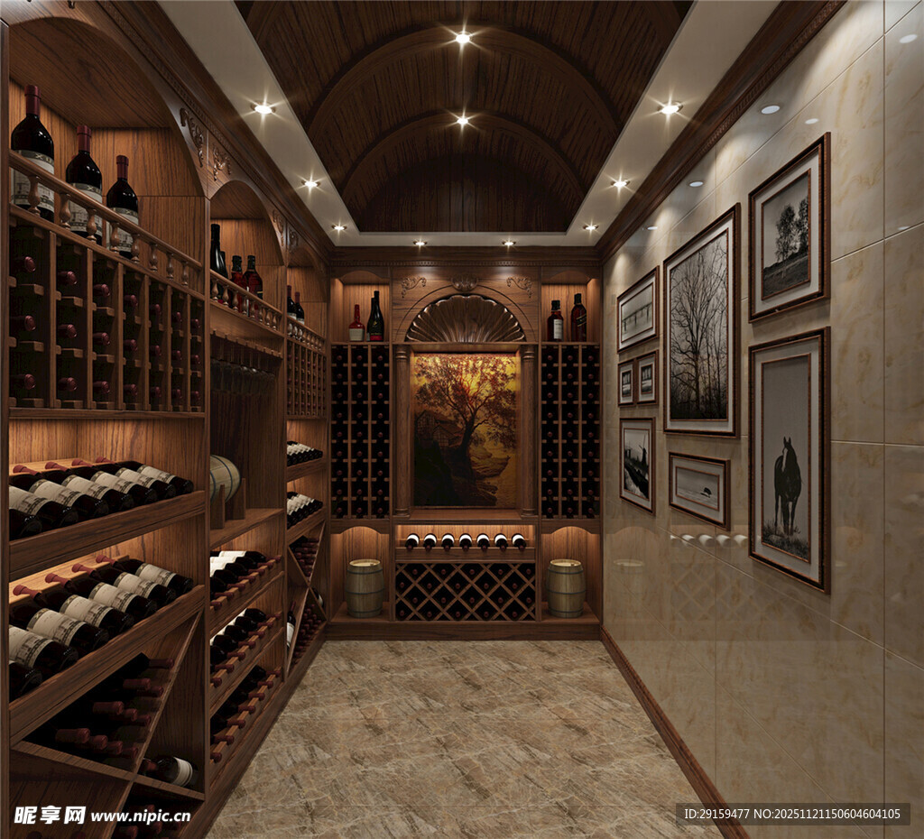豪华地下酒窖