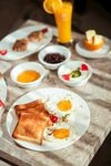 丰盛早餐摆拍