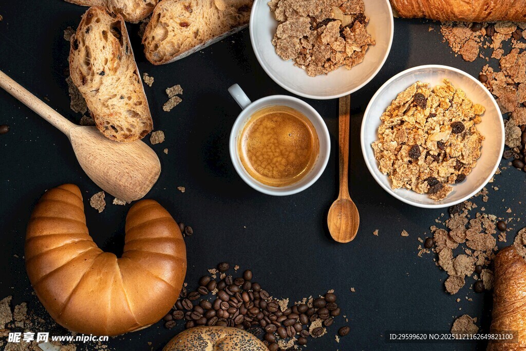 秋日早餐美食组合