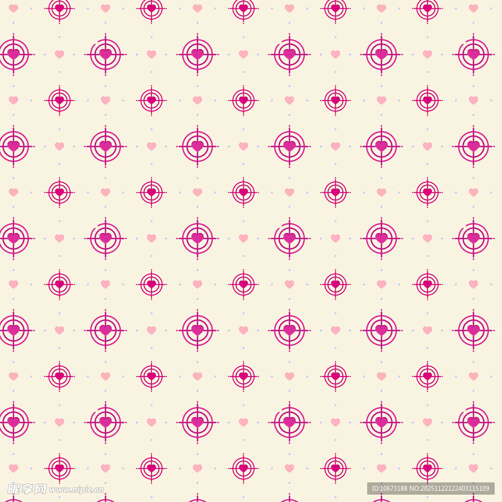 粉色几何图案无缝背景