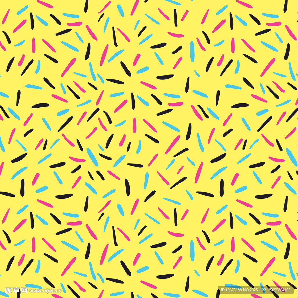 多彩碎形图案背景纹理