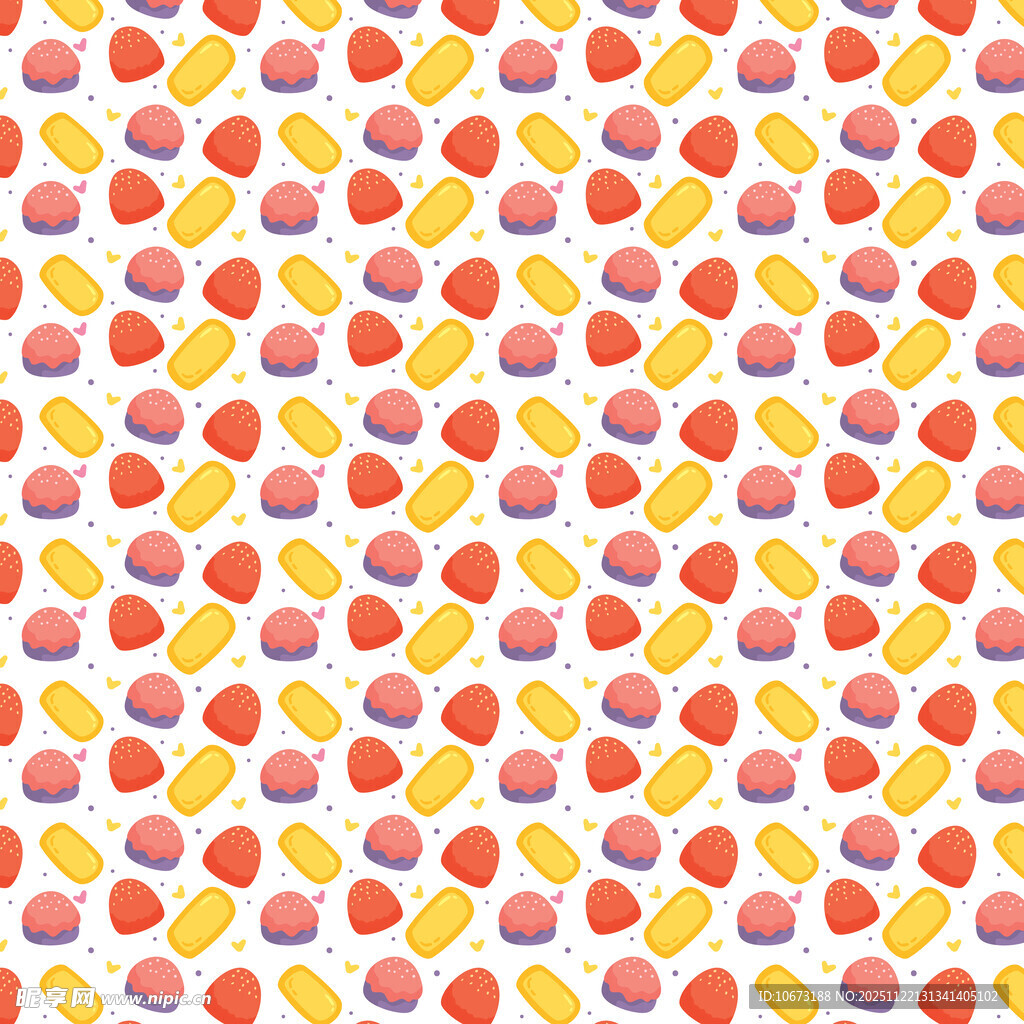 多彩几何图案背景