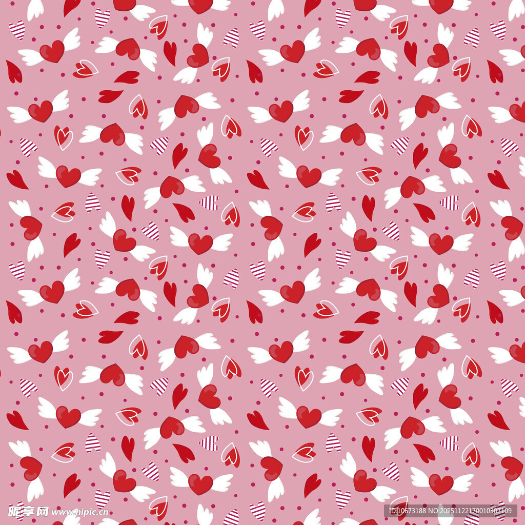 粉色背景草莓图案纹理