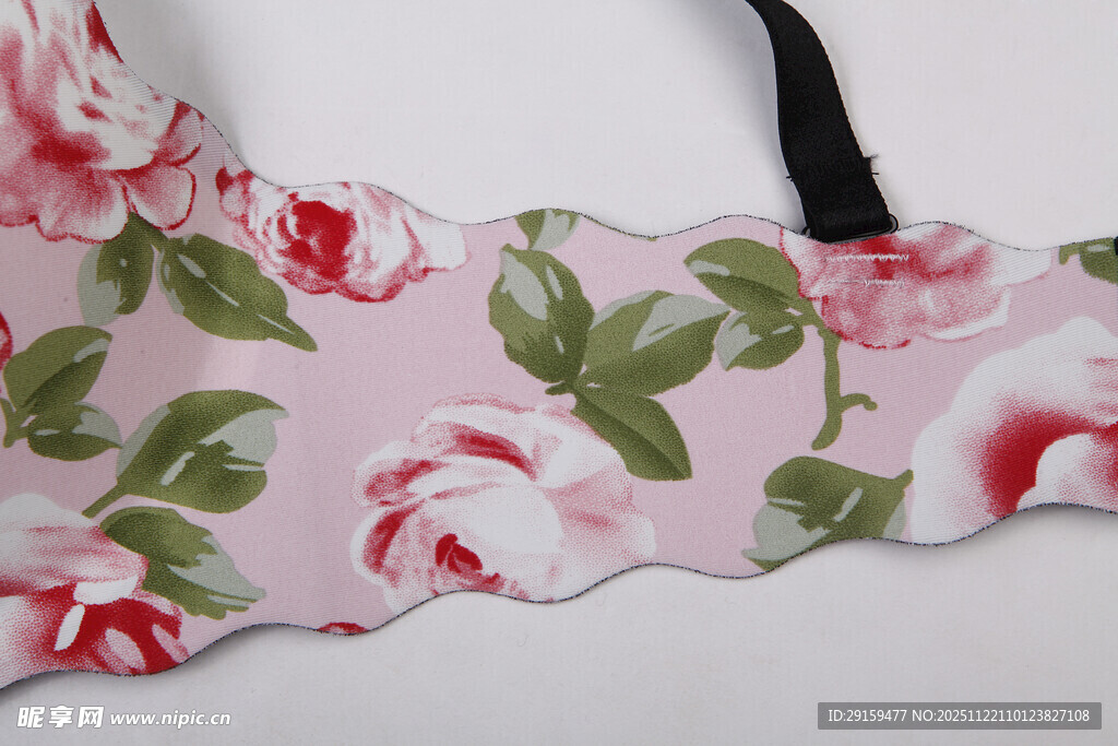 粉色玫瑰花纹眼罩