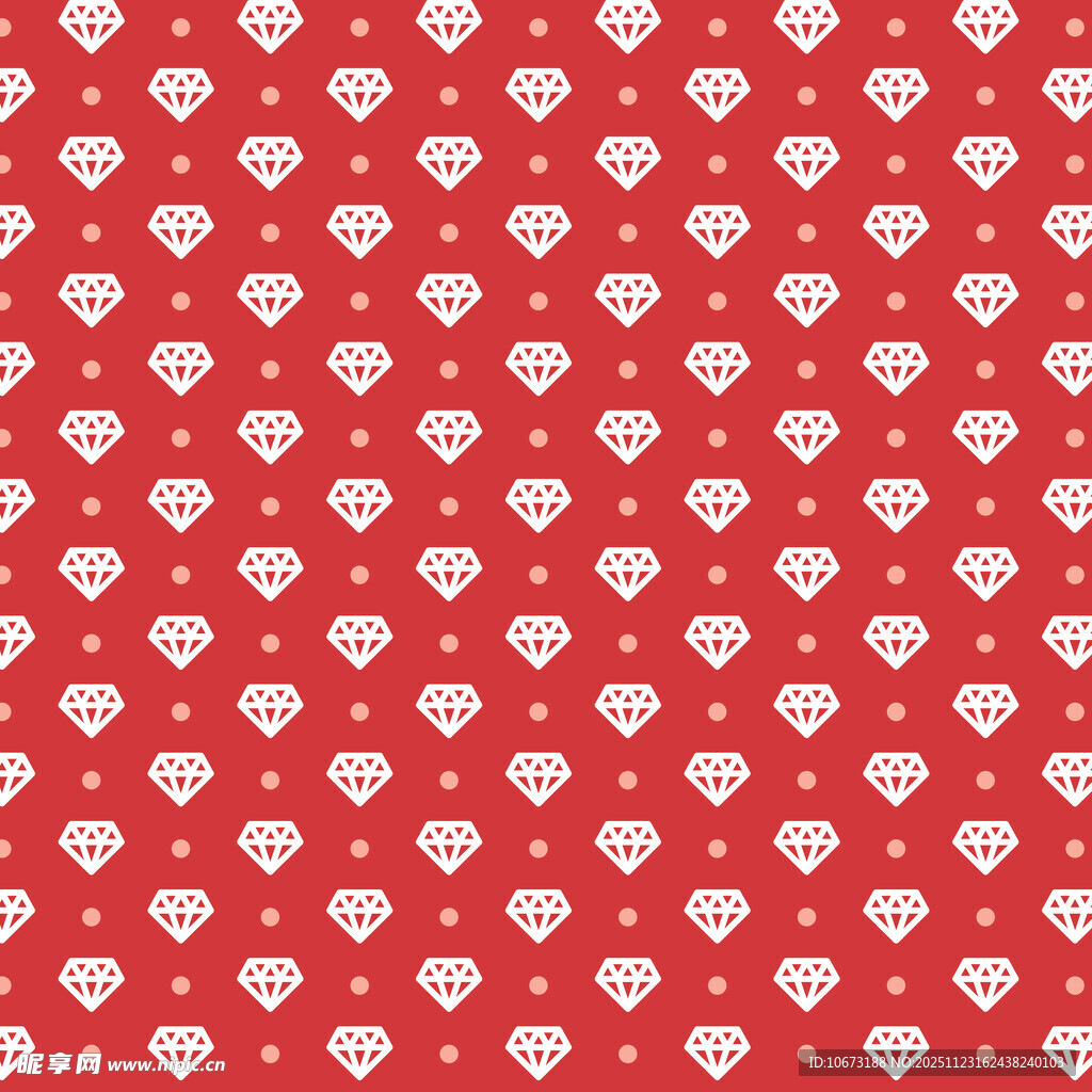 红色爱心图案背景纹理