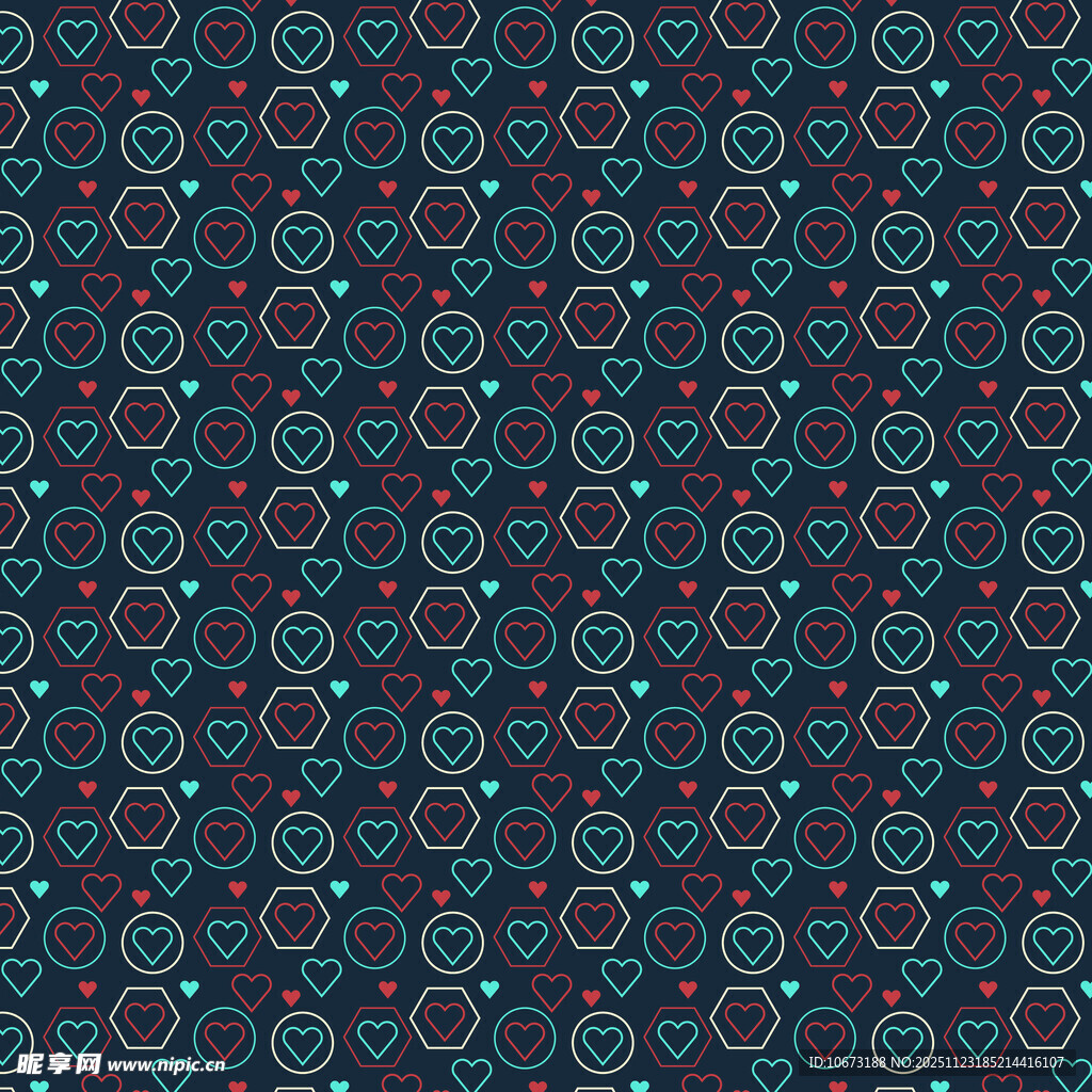 几何图案背景纹理设计