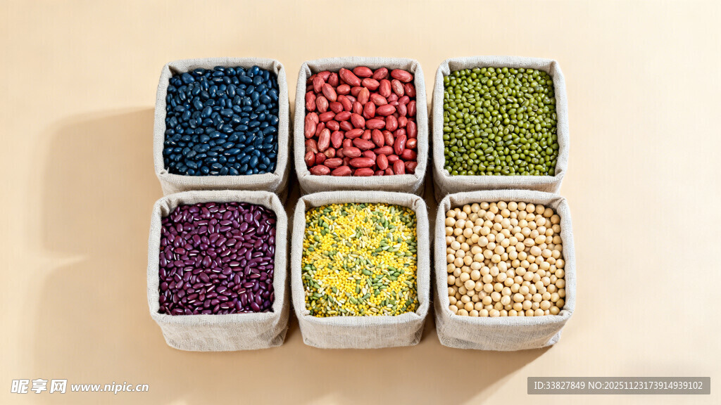 多彩谷物组合展示