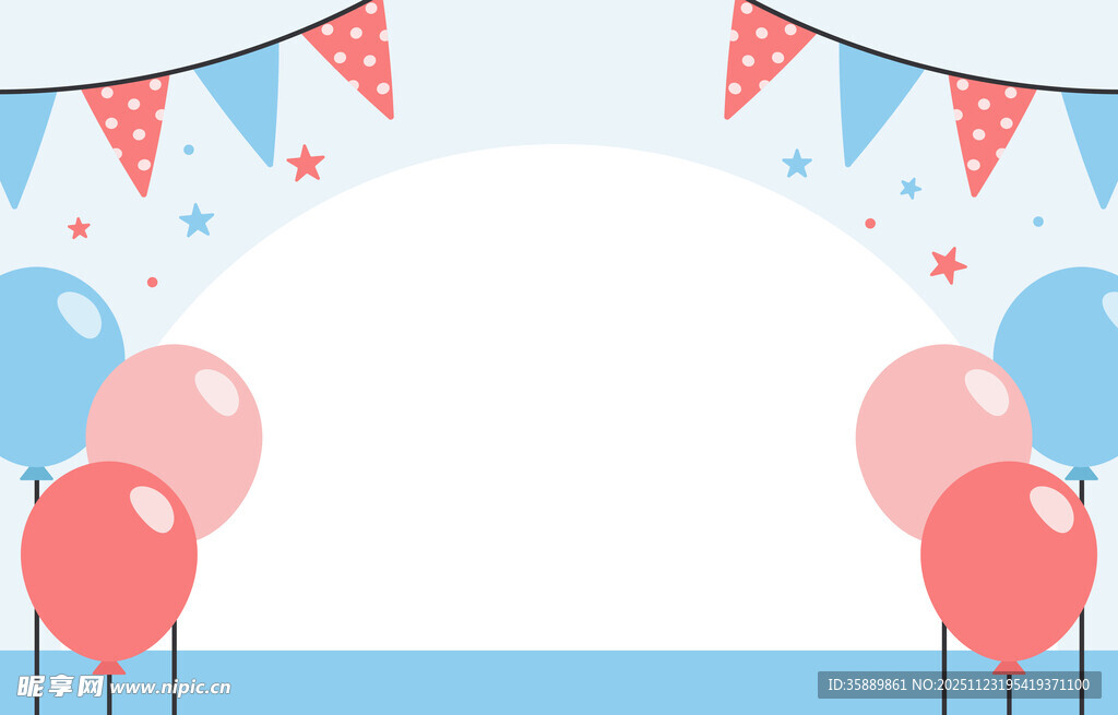 节日气球背景