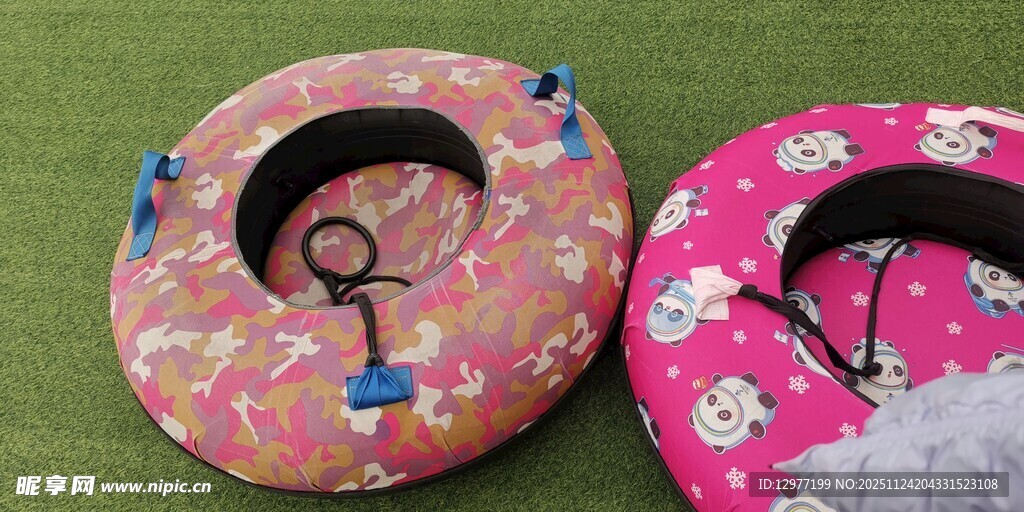 可爱印花儿童游泳圈