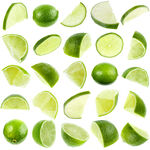 青柠切片散落画面