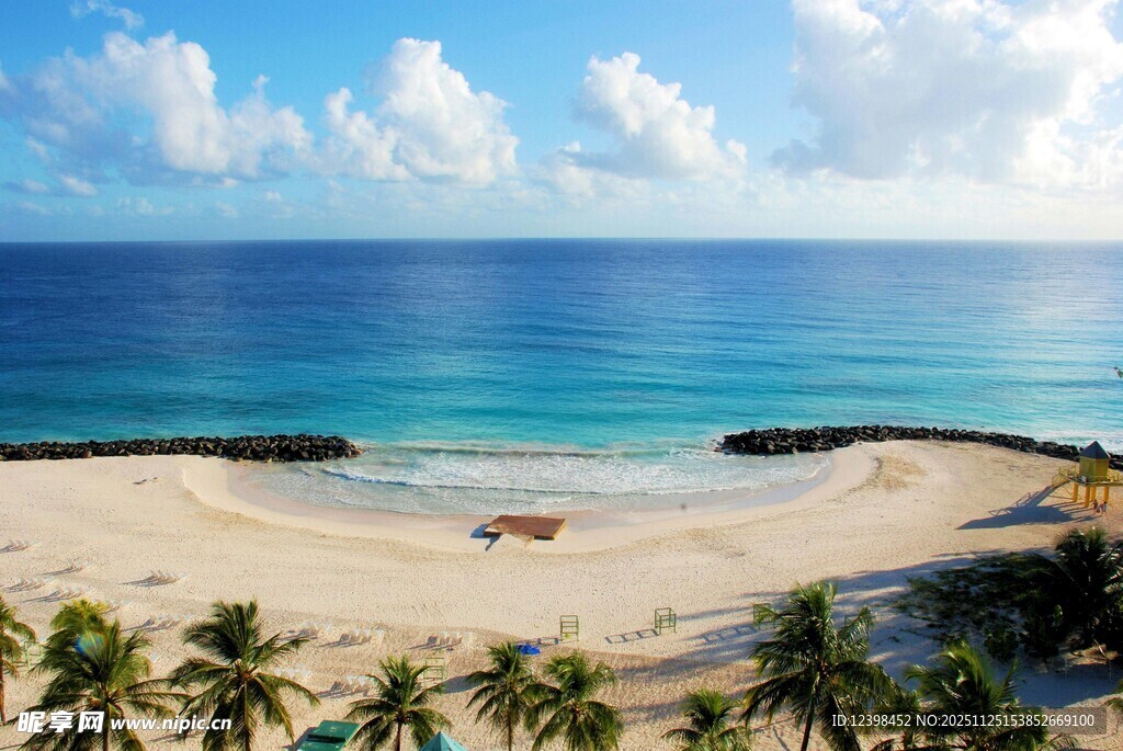 美丽的热带海滨风光