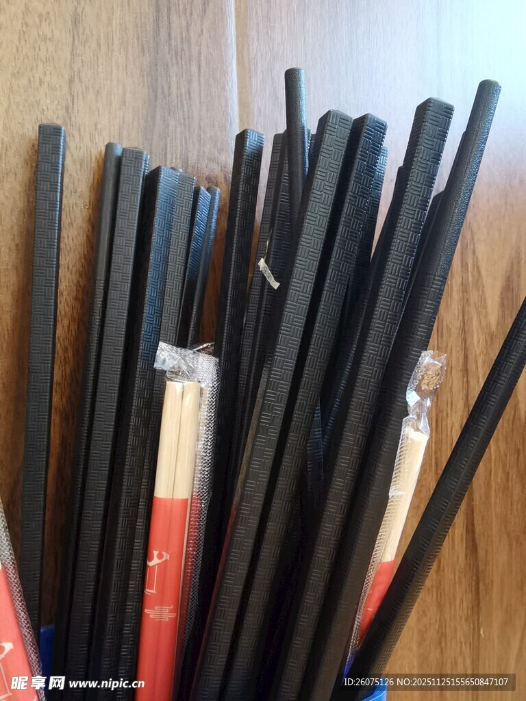 多样筷子收纳展示