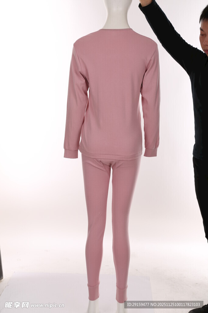粉色套装展示