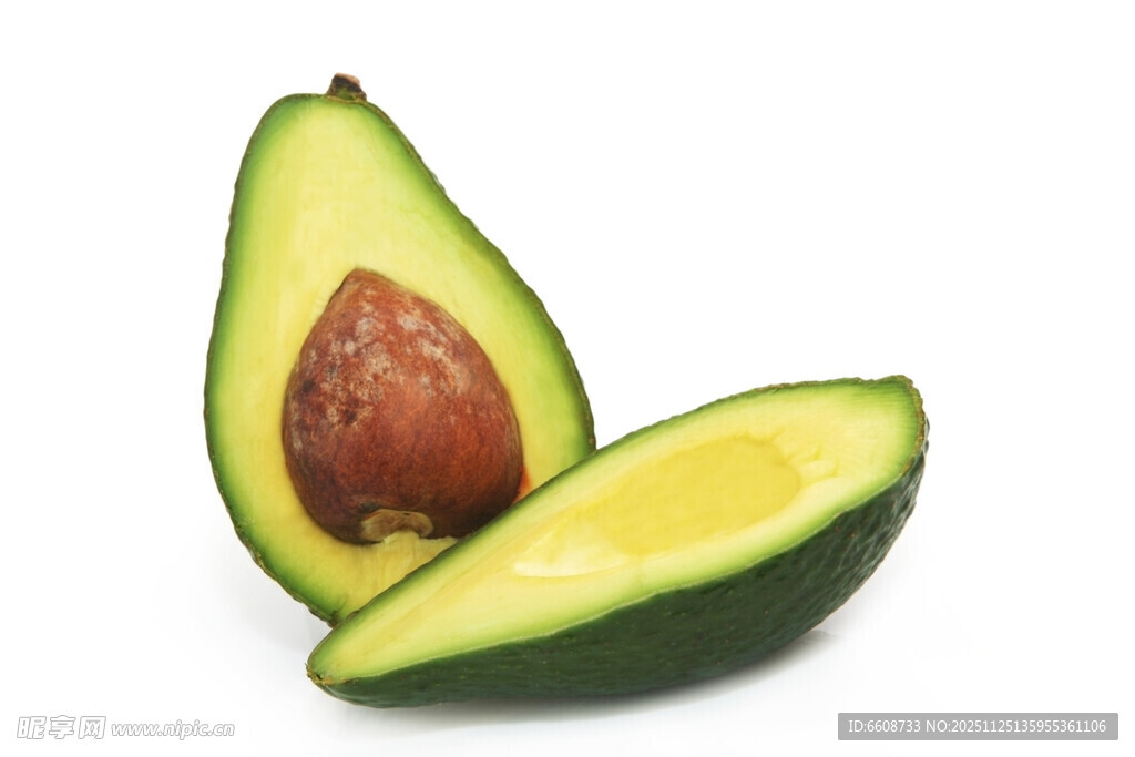 切开的牛油果