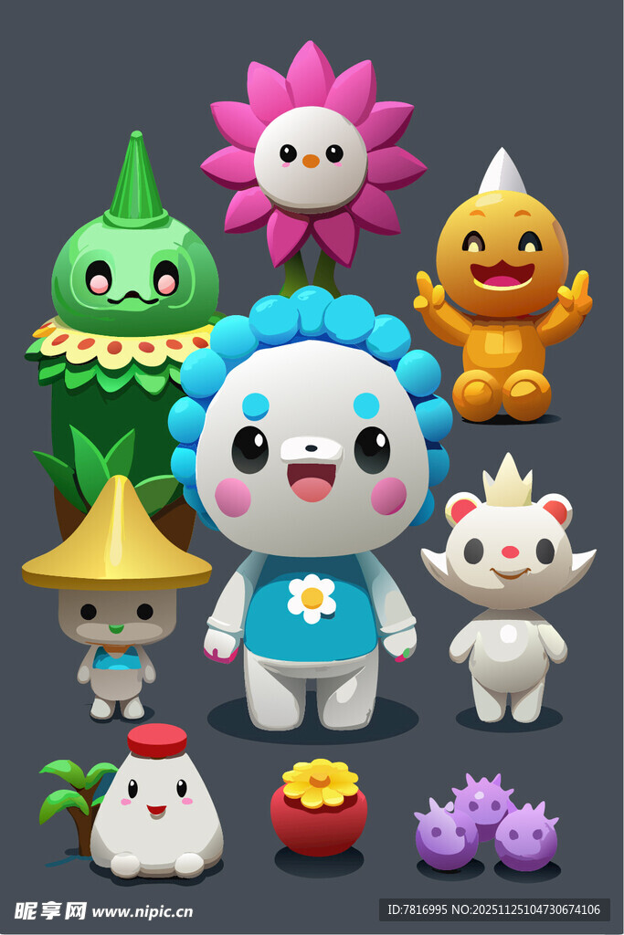 可爱卡通形象集合