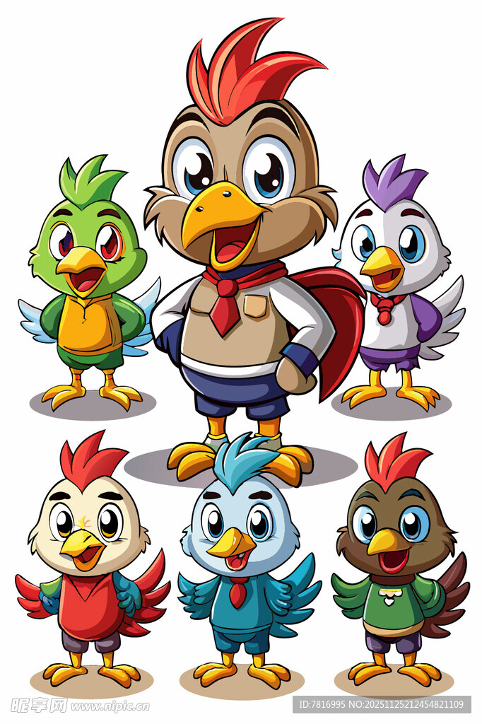超级英雄小鸡团队