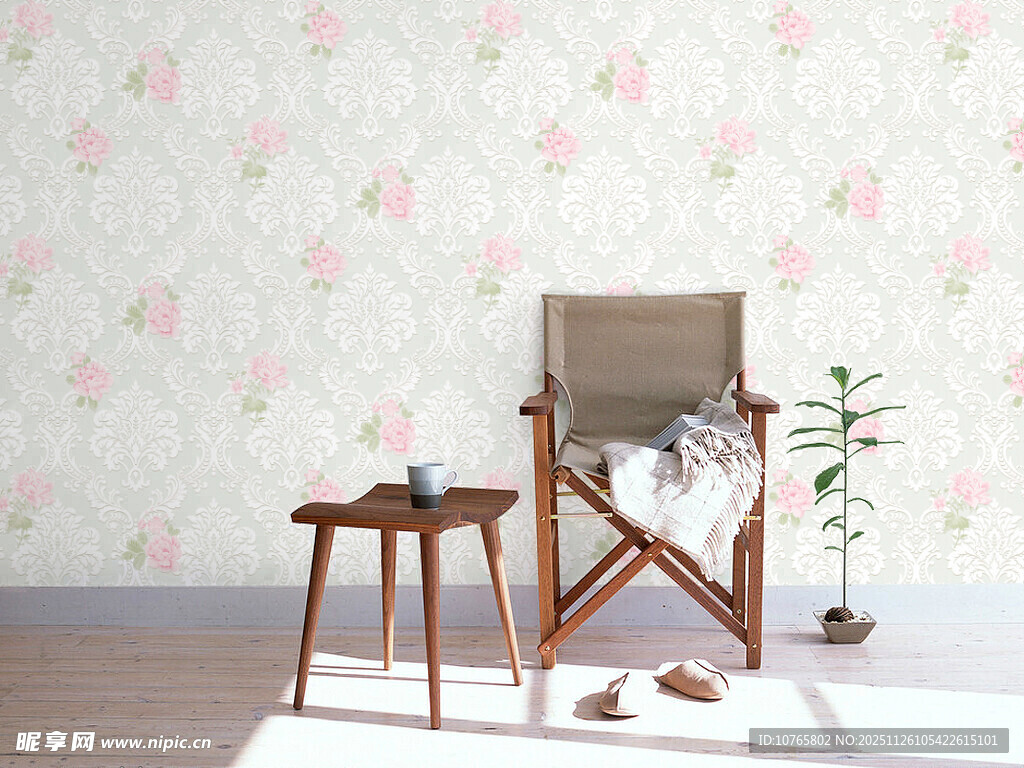 简约温馨室内休闲角落场景