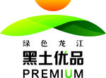 绿色龙江优质素材标志