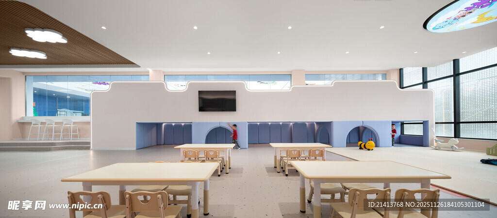 现代简约风格教室空间