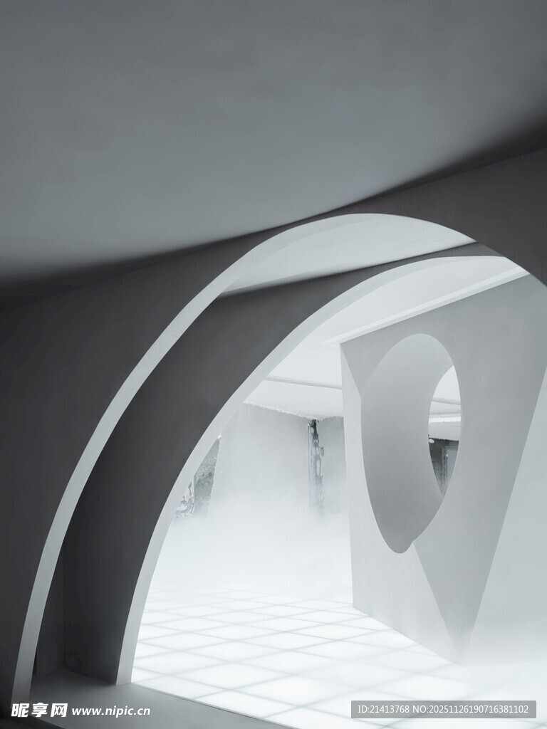 极简几何建筑空间设计