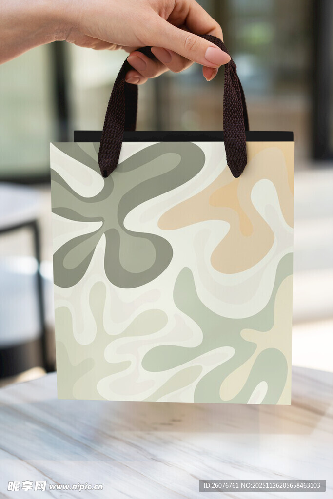 趣味贴纸样机图片