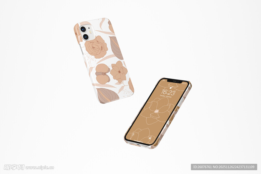 手机壳样机模板图片