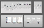 企业展厅形象墙背景墙时间轴
