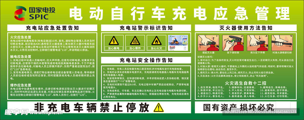 电动自行车充电应急管理
