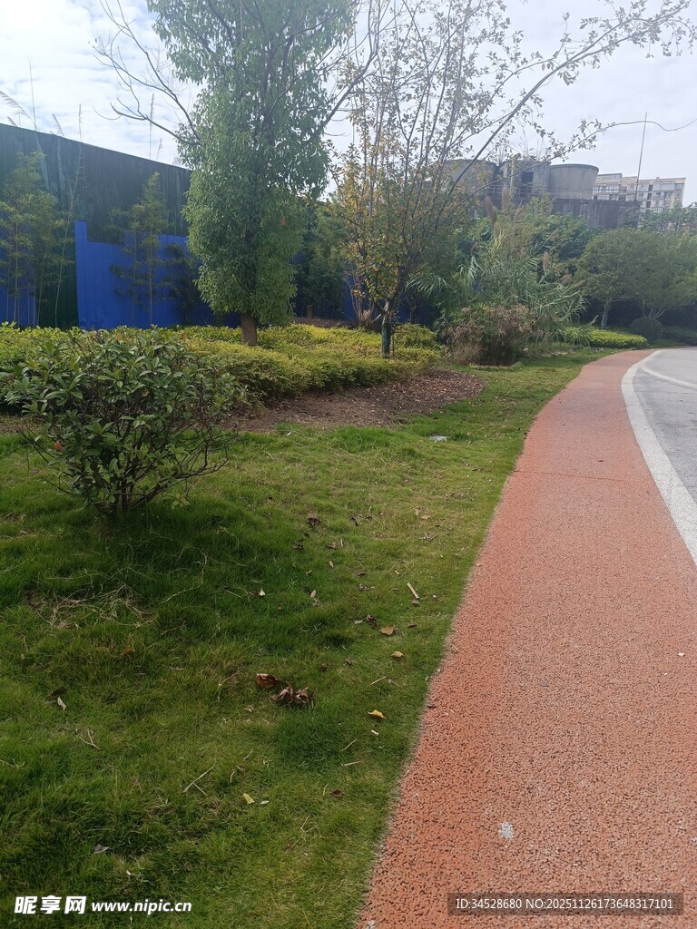 城市中的休闲步道景观