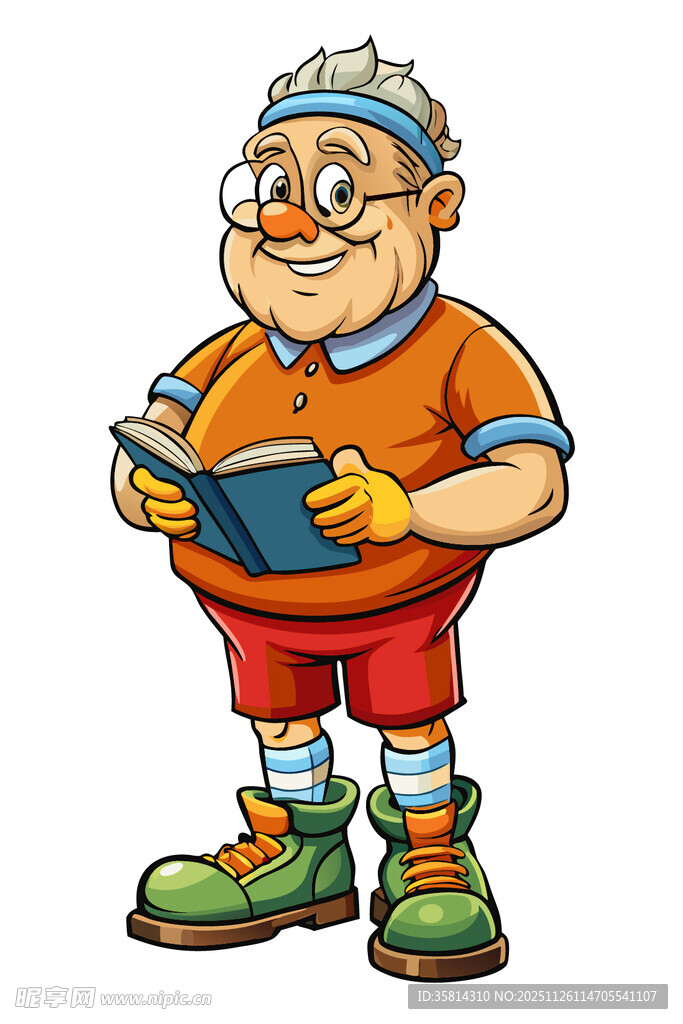 看书的欢乐老爷爷
