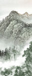 水墨山水意境图