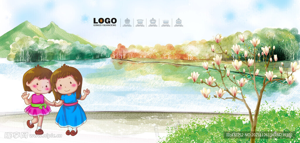 春日河畔的姐妹美好时光