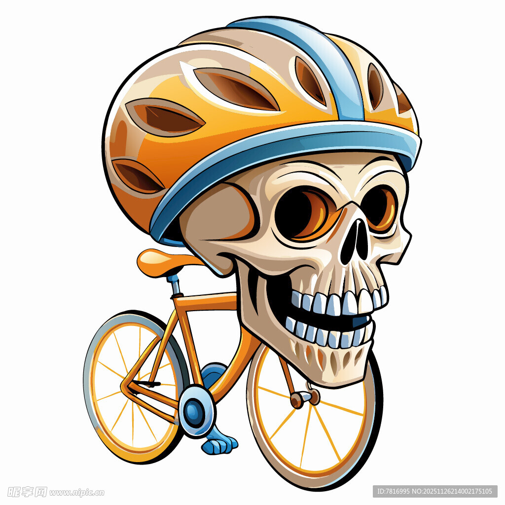 骷髅骑士的酷炫骑行