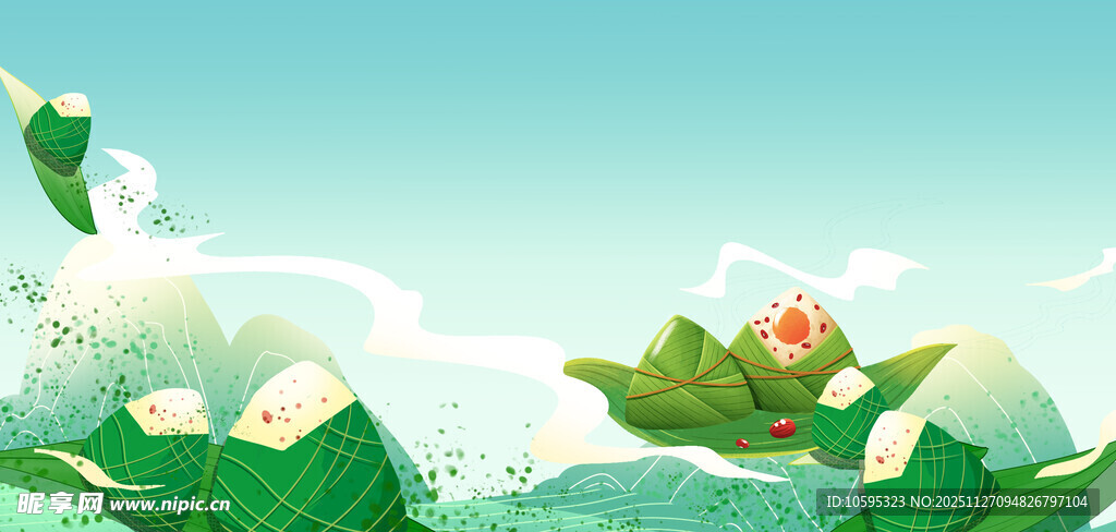 端午节海报背景