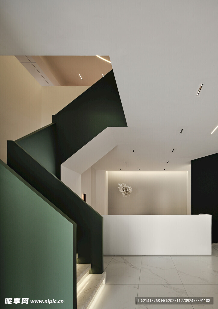 现代简约风格室内楼梯设计