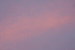梦幻粉紫色天空美景