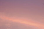 梦幻粉紫色天空美景