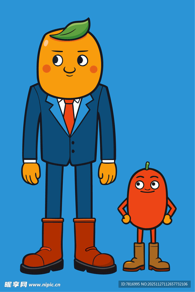 南瓜先生与小南瓜伙伴