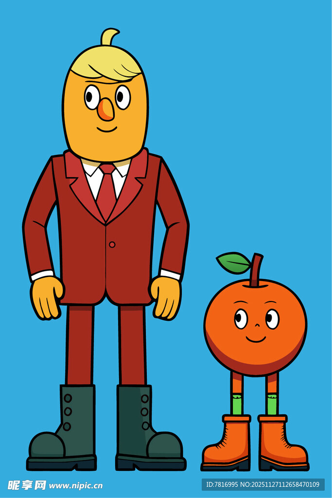 南瓜人与小南瓜