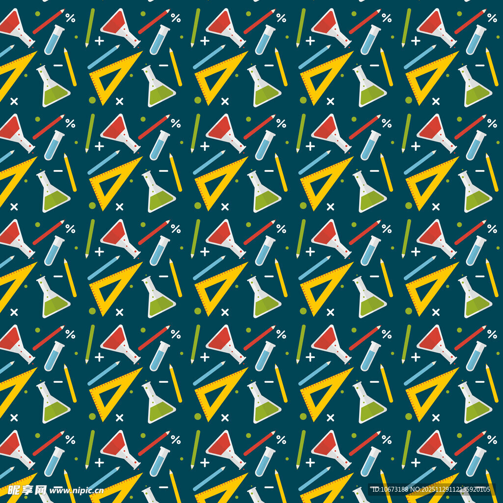 多彩三角图案背景纹理