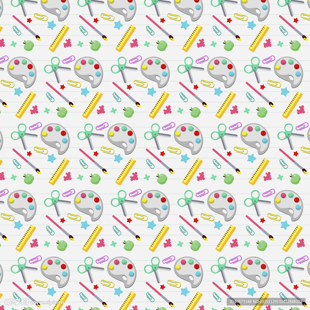 多彩几何图案无缝背景