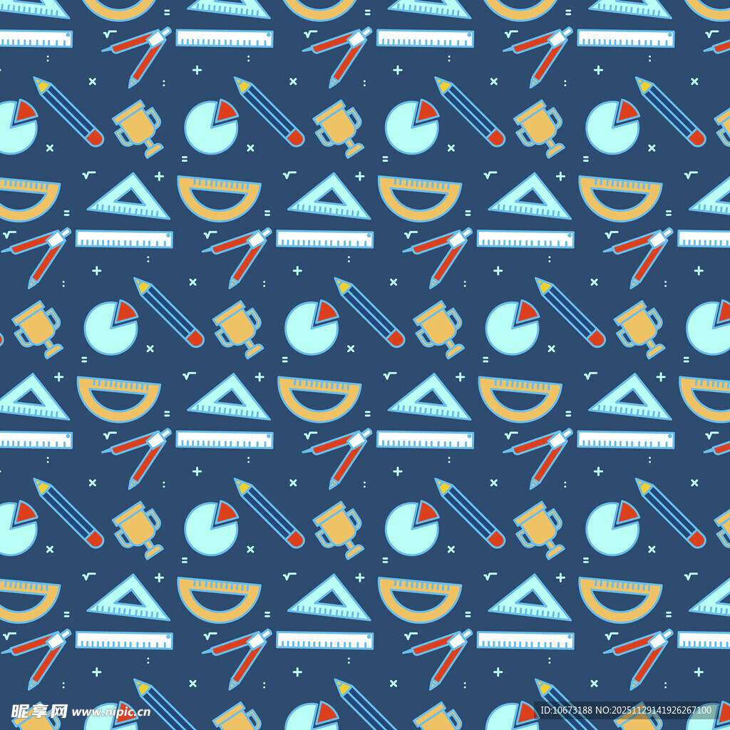 几何图案构成的抽象背景